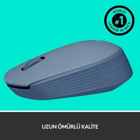 LOGITECH M171 Kablosuz Mouse-Bluegrey 910-006866