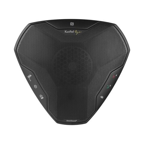 <![CDATA[Konftel EGO Siyah 1000mAh BT/USB/AUX/LED Panelli Speaker Hoparlör]]>