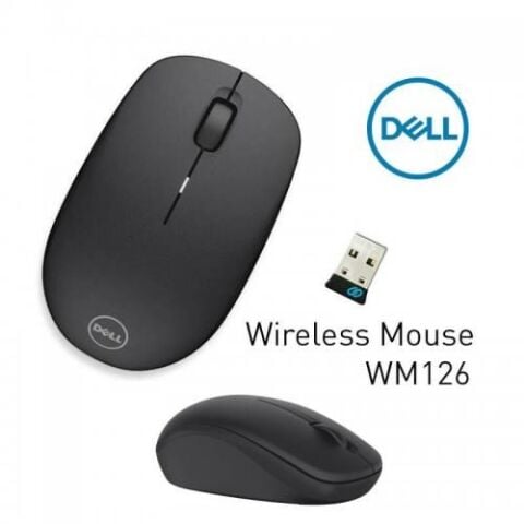 DELL 570-AAMH Kablosuz Optik Siyah Mouse