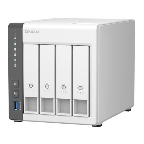 <![CDATA[QNAP TS-433-4G ARM QC 4 GB RAM- 4-diskli Nas Server (Disksiz)]]>