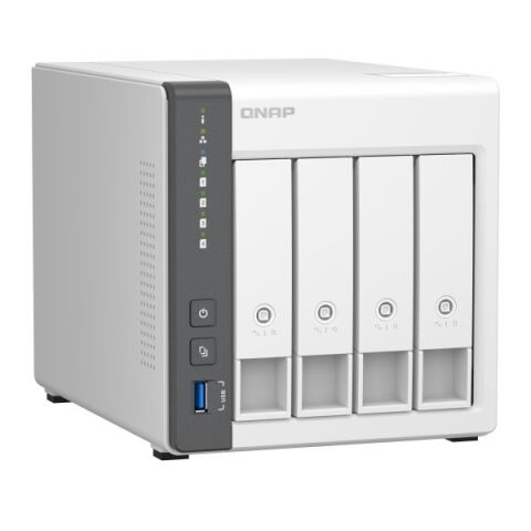 <![CDATA[QNAP TS-433-4G ARM QC 4 GB RAM- 4-diskli Nas Server (Disksiz)]]>