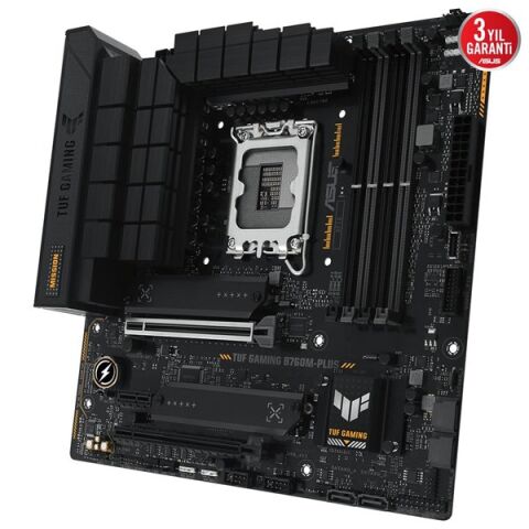 ASUS TUF GAMING B760M-PLUS II DDR5 HDMI-DP PCIE 1700P MATX