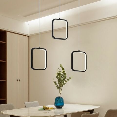 Sarkıt Led Avize Square Three Pro PLA30601 Led Avize