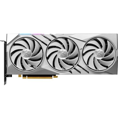 MSI RTX4070 SUPER 12GB 12G GAMING X SLIM WHITE GDDR6X 192bit HDMI DP PCIe 16X v4.0
