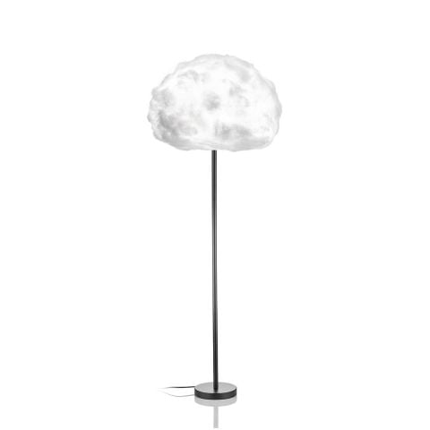 Bouffee Cloud Bulut Lambader Siyah Ayaklı Beyaz Işık