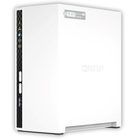 <![CDATA[QNAP TS-233-2GB ARM QC 2 GB RAM- 2-diskli Nas Server (Disksiz)]]>