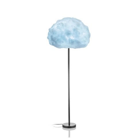 Bouffee Cloud Siyah Ayaklı RGB Işık Kumandalı 16 Renk Bulut Lambader