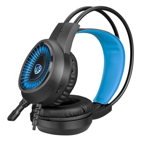 Hytech HY-G1 LEGEND Mavi 3,5mm Gaming Oyuncu Mikrofonlu Kulaklık