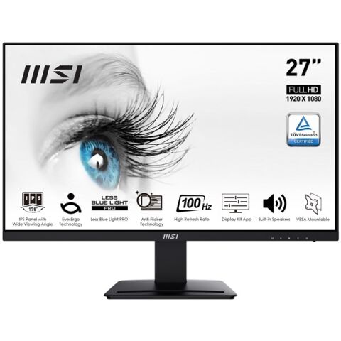 MSI 27'' IPS MP273A 1MS 100HZ HDMI EV OFİS MONİTÖRÜ 1920X1080