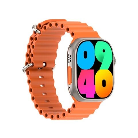 Hytech W69 Watch IOS ve Android Uyumlu MActive 2.05'' inç Geniş Ekranlı Gümüş Akıllı Saat