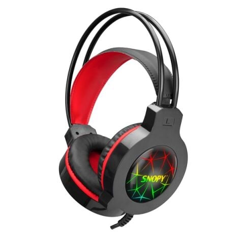 <![CDATA[Snopy SN-GX7 CRAZY Siyah Ledli Mikrofonlu Oyuncu Kulaklığı]]>