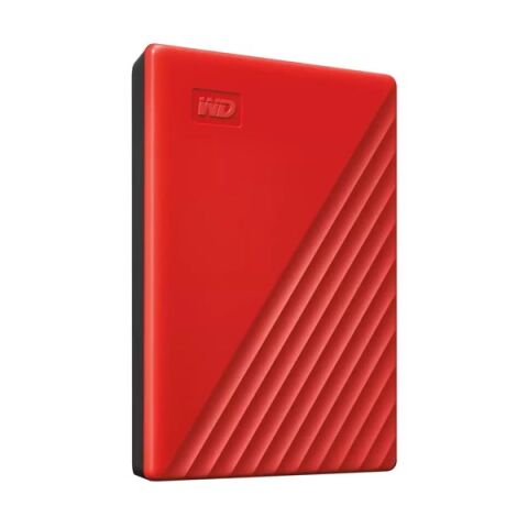 WD 2TB MY PASSPORT (THIN) RED WDBYVG0020BRD-WESN USB 3.0 HARİCİ DİSK KIRMIZI