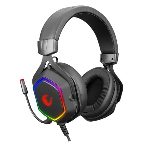 Rampage RM-K50 SELECT Siyah Usb 7.1 RGB Ledli Gaming Oyuncu Mikrofonlu Kulaklık