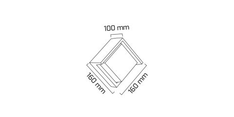 Goya Gy 6218 10 Watt Ledli Duvar Aplik