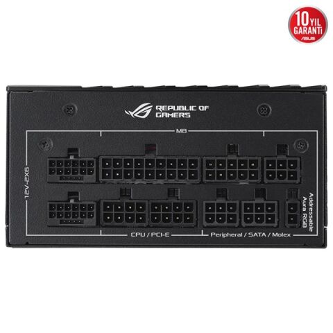 ASUS 1200W 80+ TITANIUM ROG-LOKI-1200T-SFX-L-GAMING SFX-L TAM MODÜLER POWER SUPPLY