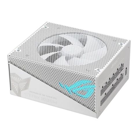 ASUS 1000W 80+ GOLD ROG STRIX 1000G AURA WHITE TAM MODÜLER POWER SUPPLY BEYAZ