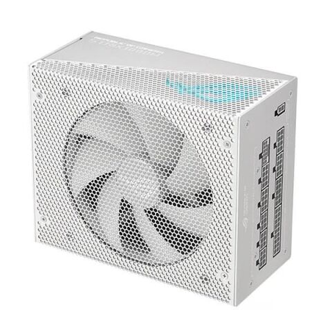 ASUS 1000W 80+ GOLD ROG STRIX 1000G AURA WHITE TAM MODÜLER POWER SUPPLY BEYAZ