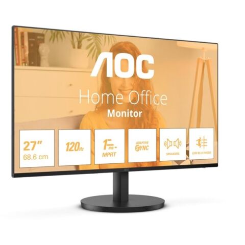AOC 27'' IPS 27B3QA2 4MS 120Hz HDMI-DP Multimedya Monitör (1920 X 1080)