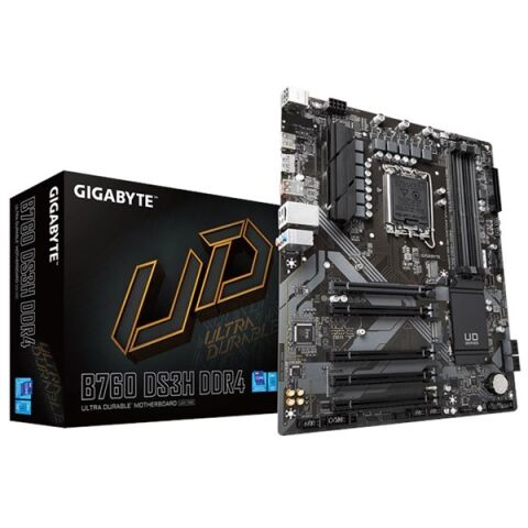 GIGABYTE B760 DS3H DDR4 HDMI-DP PCIE 4.0 1700P ATX