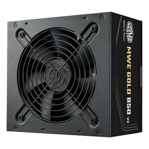 COOLERMASTER 850W 80+ GOLD MWE v3 MPE-8506-ACAG-BEU PCIE 5.0 TAM MODÜLER POWER SUPPLY