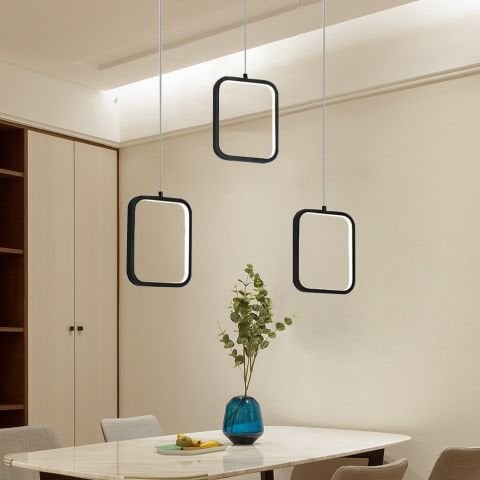 Sarkıt Led Avize Square Three Pro PLA30601A Led Avize