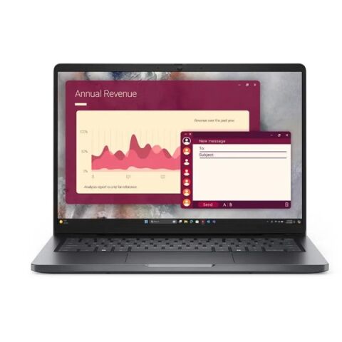 DELL 14'' PRO 14 BTO107_PC14250W ULTRA 7 255U-32GB DDR5 RAM-512GB NVME-W11 PRO