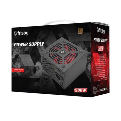 FRISBY 500W 80+ BRONZE FR-PS5080P POWER SUPPLY