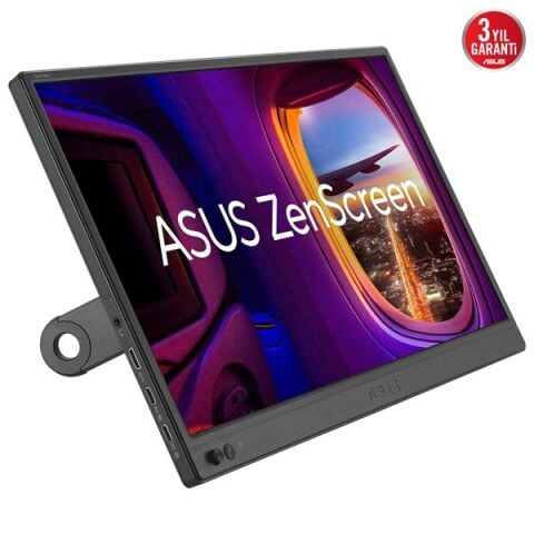 ASUS 15.6'' IPS ZENSCREEN MB169CK 5MS TYPE-C Taşınabilir USB Monitör (1920 X 1080)