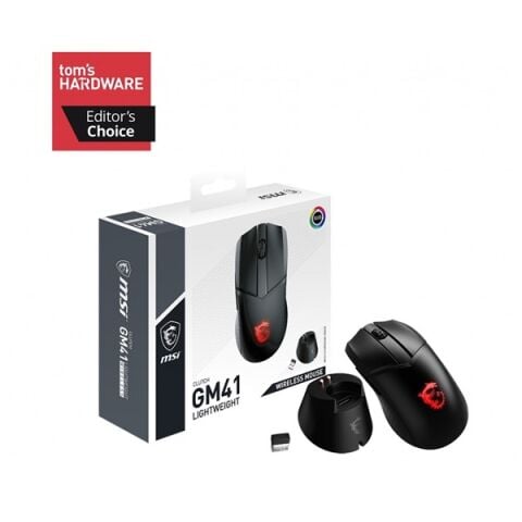 MSI CLUTCH GM41 LIGHTWEIGHT 20.000dpi KABLOSUZ GAMING MOUSE