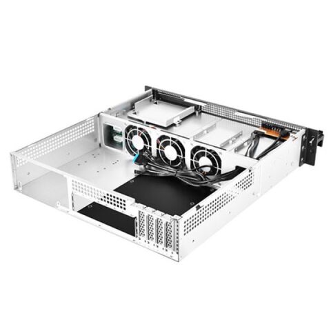 SilverStone RM23-502 5x3.5'' HDD, 2x5.25'' Destekli 5Gpbs USB3.1 Gen1 2U ATX Server Kasası (SST-RM23-502)