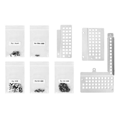 SilverStone RM23-502 5x3.5'' HDD, 2x5.25'' Destekli 5Gpbs USB3.1 Gen1 2U ATX Server Kasası (SST-RM23-502)