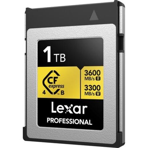 LEXAR 1TB PROFESSIONAL GOLD LCXEXP4001T- RNENG CFEXPRESS 4.0 TYPE-B KART