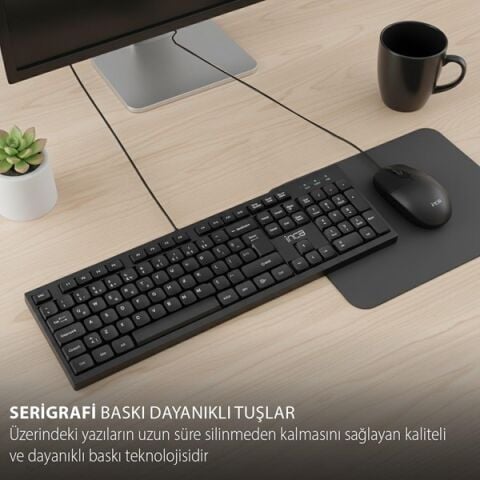 INCA USB Q Standart Klavye - Mouse Set IMK-376T