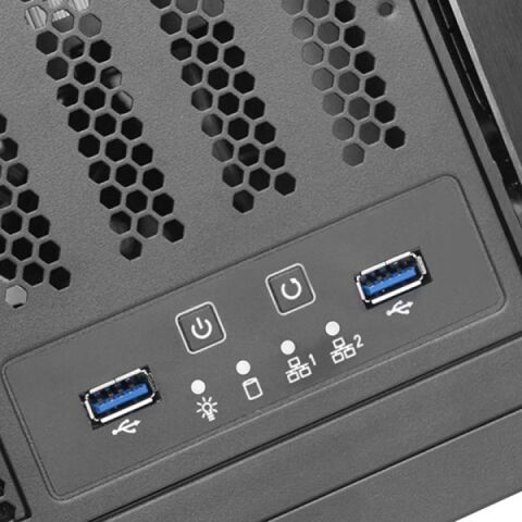 SilverStone RM41-506 4x3.5'' HDD, 6x5.25'' Rackmount USB 3.1 Gen1 4U ATX Server Kasa (SST-RM41-506)