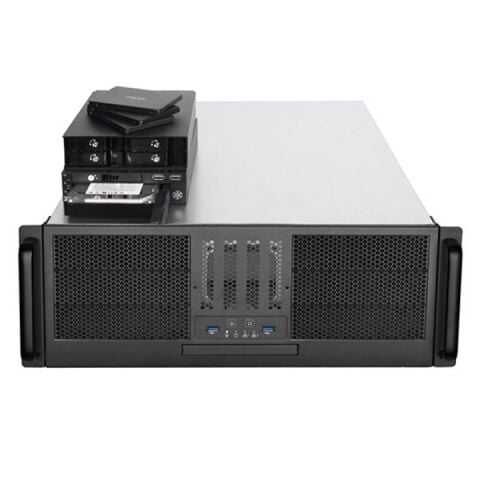 SilverStone RM41-506 4x3.5'' HDD, 6x5.25'' Rackmount USB 3.1 Gen1 4U ATX Server Kasa (SST-RM41-506)