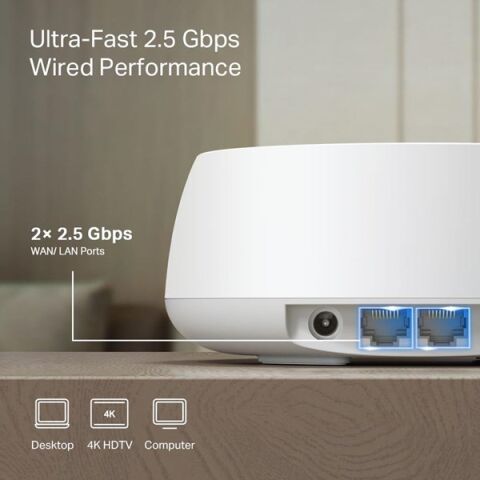 <![CDATA[TP-LINK DECO BE25 BE3600 WIFI7 MESH ROUTER 2-li paket]]>