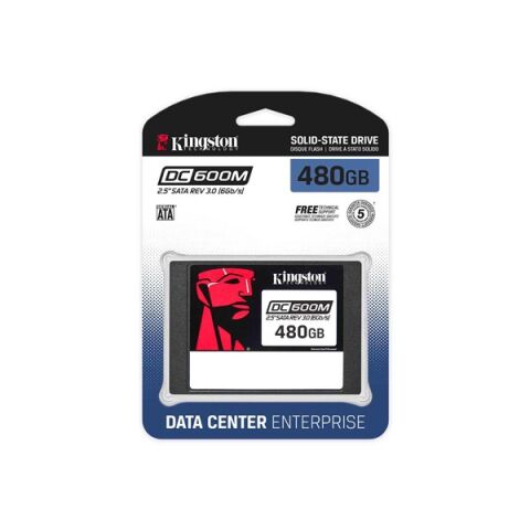 <![CDATA[KINGSTON 2,5'' 480GB DC600M SEDC600M/480G 560MB/s 530MB/s SATA 3 (6Gb/s) Enterprise SSD            ]]>