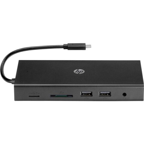 HP 1C1Y5AA 10port Type-C,Eth,HDMI,VGA,USB Gümüş Multiport Adapter