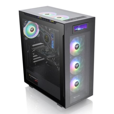 THERMALTAKE DIVIDER 550 TG CA-1T7-00M1WN-00 LCD EKRANLI GAMING MID-TOWER PC KASASI