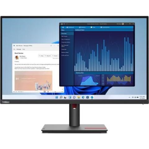 LENOVO 27'' IPS T27H-30 THINKVISION 63A3GAT1TK 4MS 60HZ HDMI-DP USBC KURUMSAL MONİTÖR 2560X1440