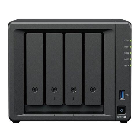 <![CDATA[ SYNOLOGY DS925-32G PLUS RYZEN V1500B-4GB RAM- 4-diskli Nas Server (Disksiz) ]]>