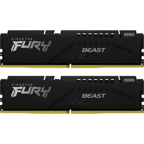 KINGSTON 64GB (2X 32GB) DDR5 6000MHZ CL40 DUAL KIT PC RAM FURY BEAST KF560C40BBK2/64
