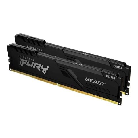 KINGSTON 64GB (2X 32GB) DDR4 3200MHZ CL16 DUAL KIT PC RAM FURY BEAST KF432C16BBK2/64