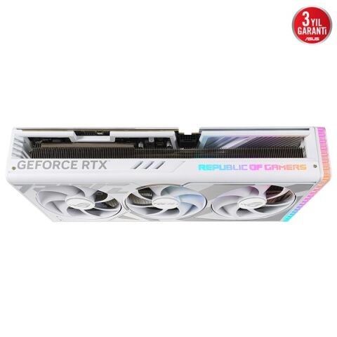 ASUS RTX4090 24GB ROG STRIX RTX4090-O24G-WHITE GDDR6X 384bit HDMI DP PCIe 16X v4.0
