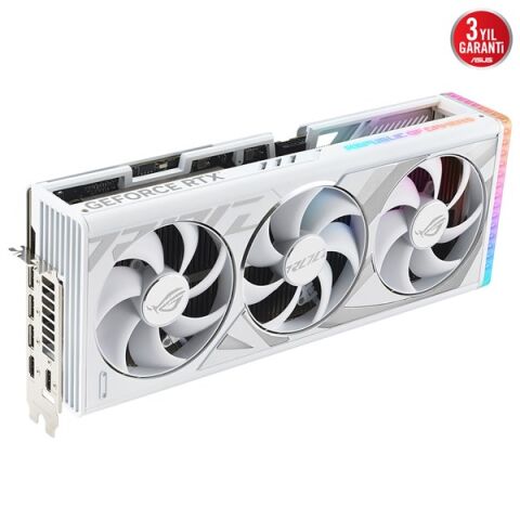 ASUS RTX4090 24GB ROG STRIX RTX4090-O24G-WHITE GDDR6X 384bit HDMI DP PCIe 16X v4.0