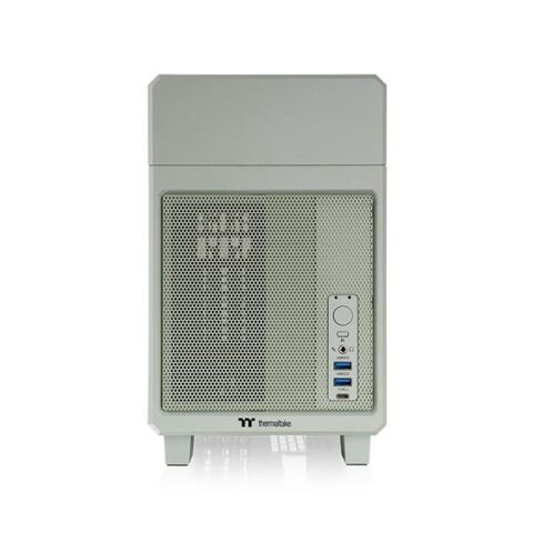 THERMALTAKE TR100 MATCHA GREEN DIJITAL EKRAN MINI-ITX PC KASASI YEŞİL