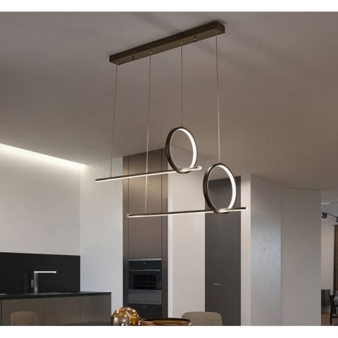 Sarkıt Led Avize Hoop Stick PL30066 Led Avize