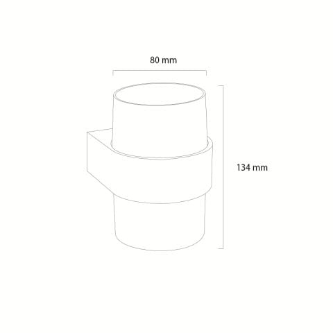 Goya Gy 6232 14 Watt Ledli Duvar Aplik