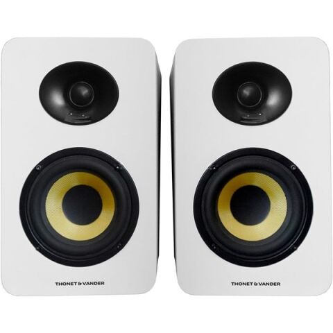 THONET Vander Vertrag Gen 2 80W RMS Beyaz Bluetooth 5.0 RCA 2.0 Hoparlör