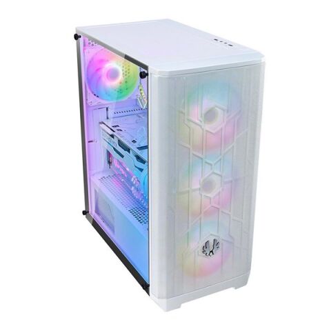 BITFENIX 750W 80+ NOVA MESH SE TG NSE-300-WWGKW-4A Gaming Mid-Tower PC Kasası Beyaz